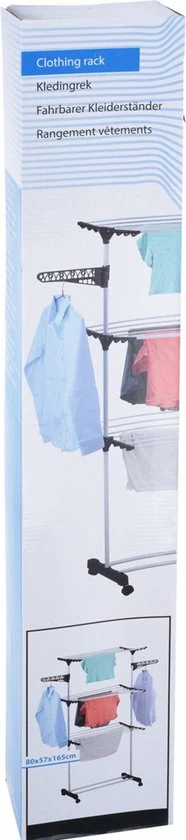 Aanbiedingen ⭐ Storage Solutions Koopman Droogtoren - Verrijdbaar En Inklapbaar - 17 Meter Drooglengte ???? 6 Aanbiedingen ⭐ Storage Solutions Koopman Droogtoren - Verrijdbaar En Inklapbaar - 17 Meter Drooglengte ???? - Afbeelding 4