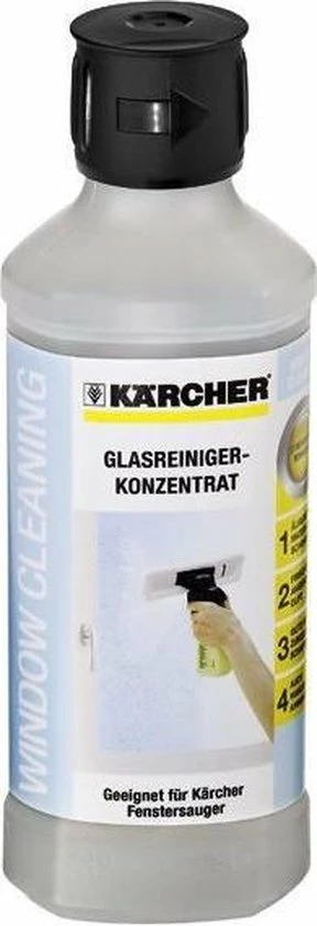 Beste Verkoop ⭐ Kärcher Karcher Reiniger Glasreiniger Vensterreiniger Voor Window Vac Reinigingsmiddel - 500ml - ???? 3 Beste Verkoop ⭐ Kärcher Karcher Reiniger Glasreiniger Vensterreiniger Voor Window Vac Reinigingsmiddel - 500ml - ????