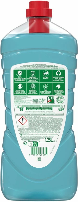 Promo ???? Ajax Allesreiniger Eucalyptus 6 X 1.25L - Voordeelverpakking ✔️ 4 Promo ???? Ajax Allesreiniger Eucalyptus 6 X 1.25L - Voordeelverpakking ✔️ - Afbeelding 2