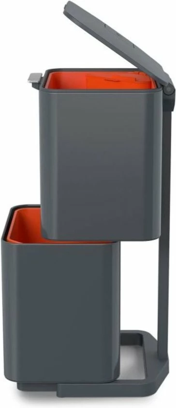 Gloednieuw ???? Joseph Joseph Intelligent Waste Totem - 60 Liter Inhoud - Met 3 Vakken - Grafiet ???? 17 Gloednieuw ???? Joseph Joseph Intelligent Waste Totem - 60 Liter Inhoud - Met 3 Vakken - Grafiet ???? - Afbeelding 15