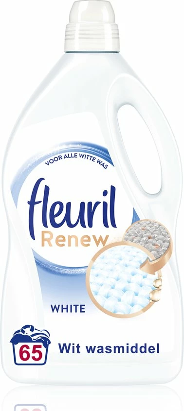 Nieuw ???? Fleuril Renew Wit - Vloeibaar Wasmiddel - Voordeelverpakking - 65 Wasbeurten ❤️ 3 Nieuw ???? Fleuril Renew Wit - Vloeibaar Wasmiddel - Voordeelverpakking - 65 Wasbeurten ❤️