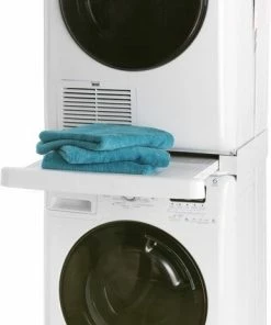 Coupon ???? Wpro SKS100 – Stapelkit Met Uitschuifbaar Plateau - Universeel - 60 X 60 Cm ???? -Yoshiko Shop 386x840