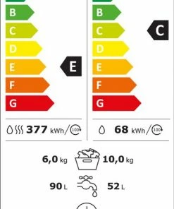 Flash-uitverkoop ???? Sharp ESNDH0144WCBX - Was Droogcombinatie - 10kg Wassen - 6kg Drogen ???? 5 Flash-uitverkoop ???? Sharp ESNDH0144WCBX - Was Droogcombinatie - 10kg Wassen - 6kg Drogen ???? -Yoshiko Shop 420x840 9