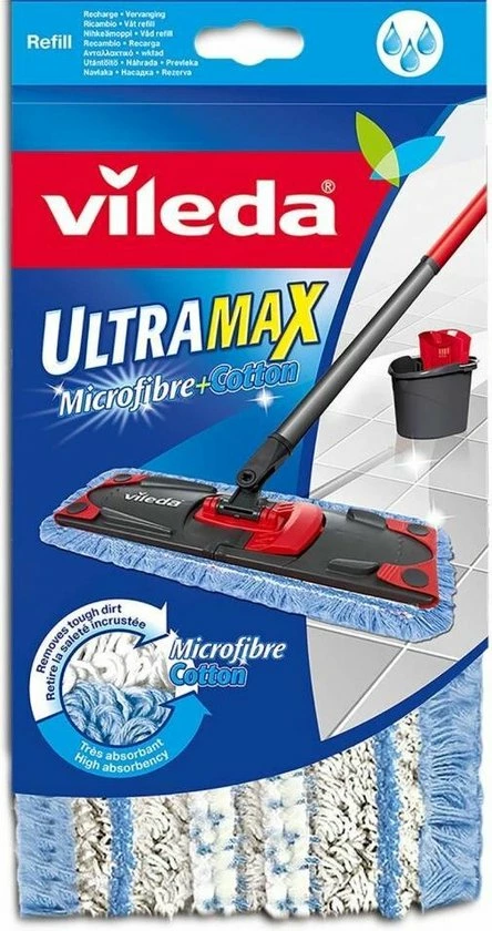 Aanbiedingen ???? Vileda UltraMax Micro&Coton - Vervanging - Tegelvloeren ???? 8 Aanbiedingen ???? Vileda UltraMax Micro&Coton - Vervanging - Tegelvloeren ???? - Afbeelding 6