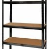 Kopen ???? LifeGoods Stellingkast - Opbergrek - 5 Planken - 875 Kg Draagkracht - 90x40x180 Cm - Metaal/MDF - Zwart ✔️ -Yoshiko Shop 460x840