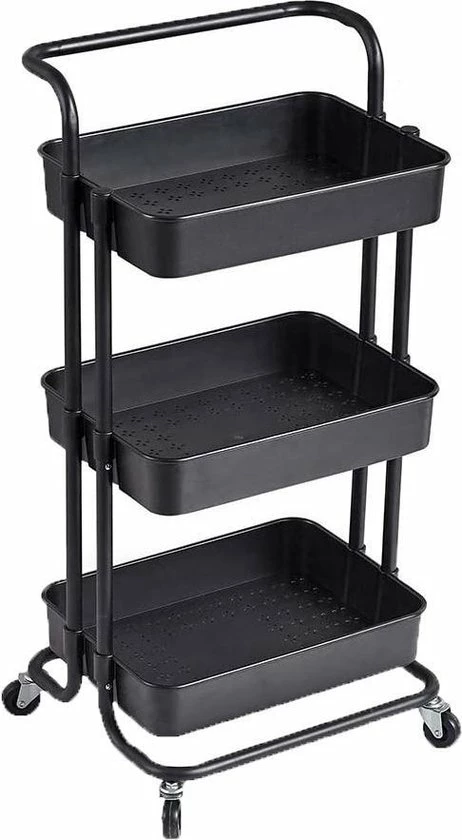 Beste recensies van ???? O'DADDY® Keukentrolley Op Wieltjes - Serveerwagen - Keukentrolley Zwart - Verrijdbaar En Vast - 3 Lagen - 86 X 43 X 36 Cm ???? 3 Beste recensies van ???? O'DADDY® Keukentrolley Op Wieltjes - Serveerwagen - Keukentrolley Zwart - Verrijdbaar En Vast - 3 Lagen - 86 X 43 X 36 Cm ????