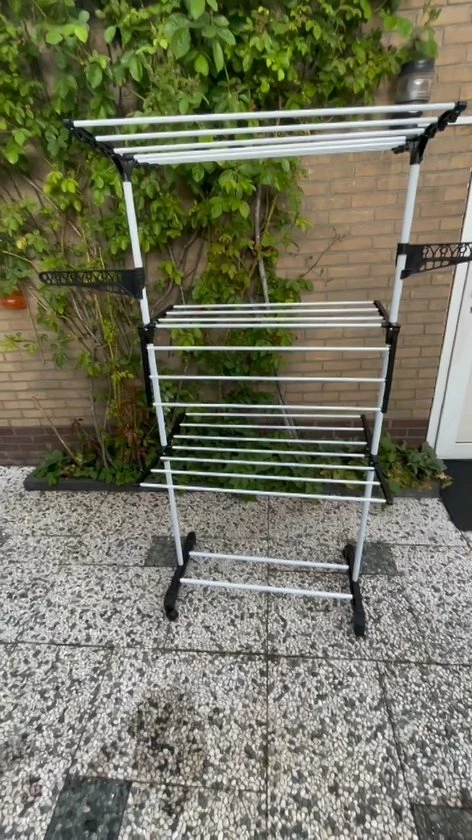 Aanbiedingen ⭐ Storage Solutions Koopman Droogtoren - Verrijdbaar En Inklapbaar - 17 Meter Drooglengte ???? 4 Aanbiedingen ⭐ Storage Solutions Koopman Droogtoren - Verrijdbaar En Inklapbaar - 17 Meter Drooglengte ???? - Afbeelding 2