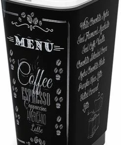 Groothandel ❤️ Kis Pedaalemmer Chic Bin Coffee Menu L - 50L ⭐