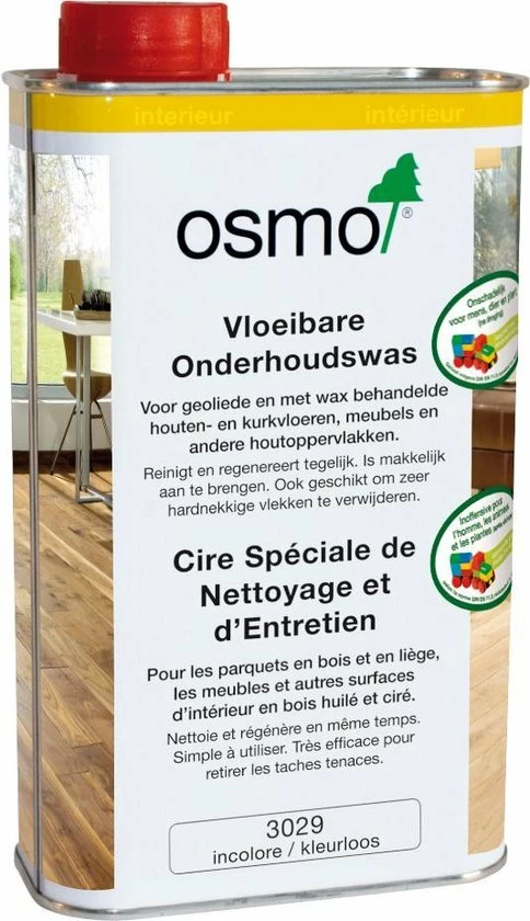 Beste deal ???? Osmo Onderhoudswas 3029 - 1 Liter | Vloeibare Onderhoudswas En Reinigingsmiddel | Houten Vloer Onderhoud ???? 3 Beste deal ???? Osmo Onderhoudswas 3029 - 1 Liter | Vloeibare Onderhoudswas En Reinigingsmiddel | Houten Vloer Onderhoud ????