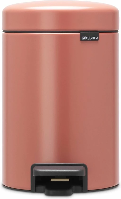Uitgang ⭐ Brabantia NewIcon Prullenbak - 3 L - Terracotta Pink ???? 3 Uitgang ⭐ Brabantia NewIcon Prullenbak - 3 L - Terracotta Pink ????