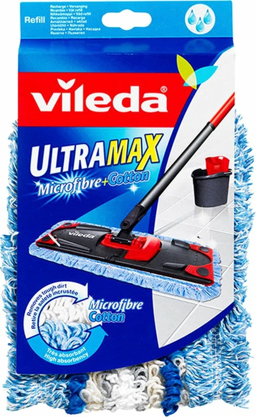 Aanbiedingen ???? Vileda UltraMax Micro&Coton - Vervanging - Tegelvloeren ???? 3 Aanbiedingen ???? Vileda UltraMax Micro&Coton - Vervanging - Tegelvloeren ????