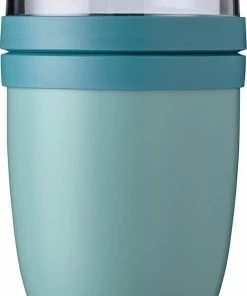 Goedkoop ⌛ Mepal – Isoleer Lunchpot Ellipse – Houdt Je Eten 6-8 Uur Warm En 12 Uur Koud – Nordic Green – 2 Compartimenten – Soep Beker To Go – Yoghurt Beker Muesli - Thermos Lunchbox ????