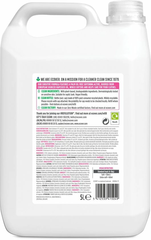 Uitgang ???? Ecover - Wasverzachter Appel 5L - Voordeelverpakking ⭐ 9 Uitgang ???? Ecover - Wasverzachter Appel 5L - Voordeelverpakking ⭐ - Afbeelding 7