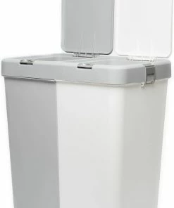 Top 10 ???? Motek® - Wasmand - 2 Vakken Met Deksel - Wassorteerder - Gemaakt Van 100% Gerecycled Kunststof - 80 L - Wasmand Met Deksel - Wassorteerder - Grijs - Wit ???? 17 Top 10 ???? Motek® - Wasmand - 2 Vakken Met Deksel - Wassorteerder - Gemaakt Van 100% Gerecycled Kunststof - 80 L - Wasmand Met Deksel - Wassorteerder - Grijs - Wit ???? -Yoshiko Shop 545x840
