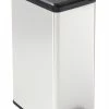 Top 10 ???? Curver Deco Slimbin Prullenbak - Rechthoekig - 40L - Metallic ???? -Yoshiko Shop 546x840