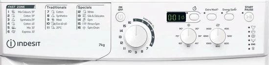 Nieuw ???? Indesit Vrijstaande Wasmachine: 7,0 Kg - EWD 71452 W EU N ⭐ 16 Nieuw ???? Indesit Vrijstaande Wasmachine: 7,0 Kg - EWD 71452 W EU N ⭐ - Afbeelding 14
