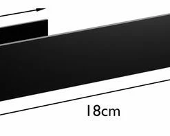 Goedkoop ???? Noswo Vaatdoekhouder - Gootsteen Organizer - Aanrecht & Keuken - RVS - Zwart ???? -Yoshiko Shop 550x198