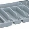 Top 10 ???? Merkloos Uitschuifbare Bestekbak/bestekhouder Grijs 44 Cm - 5 Tot 7 Vakken - Besteklade ???? -Yoshiko Shop 550x231