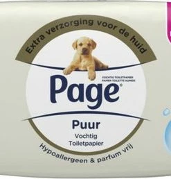 Promo ⌛ Page Puur Vochtig Toiletpapier - Extra Duurzaam Vochtig Wc Papier - 12 X 38 Stuks - Voordeelverpakking ???? -Yoshiko Shop 550x258 2