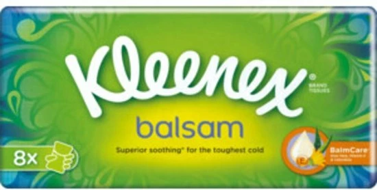 Uitgang ???? Kleenex Zakdoekjes - Balsam - Voordeelbox - 8 Pakjes X 10 Stuks - 80 Zakdoekjes ???? 4 Uitgang ???? Kleenex Zakdoekjes - Balsam - Voordeelbox - 8 Pakjes X 10 Stuks - 80 Zakdoekjes ???? - Afbeelding 2