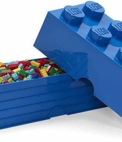 Korting ???? Opbergbox Brick 8, Blauw - LEGO ???? -Yoshiko Shop 550x289 2