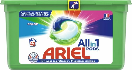 Beste deal ???? Ariel All In 1 Wasmiddel Pods Kleur Color - 3x43 Wasbeurten - Voordeelverpakking ???? 8 Beste deal ???? Ariel All In 1 Wasmiddel Pods Kleur Color - 3x43 Wasbeurten - Voordeelverpakking ???? - Afbeelding 6