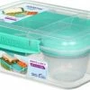 Korting ✨ Sistema Bento Lunchbox 1.65L Met Yoghurtpotje - Minty Teal ✨