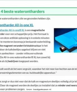 Nieuw ???? BLACK FRIDAY KORTING Alpine® Hét Waterontharder Alternatief All-in-one XL Antikalk Magneet Koper - Kunststof Leidingen 20.000 Gauss - Energiebesparing - Energie Besparen - Gas Besparen ???? -Yoshiko Shop 550x298