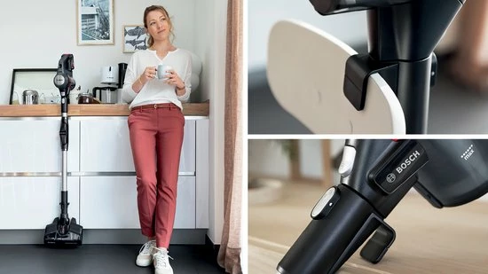 Gloednieuw ???? Bosch BBS712A Unlimited 7 - Steelstofzuiger - Grijs ✔️ 9 Gloednieuw ???? Bosch BBS712A Unlimited 7 - Steelstofzuiger - Grijs ✔️ - Afbeelding 7