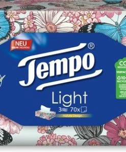 Goedkoopste ???? Tempo Light Box - 3-laags Tissues - 14 X 70 Stuks ????