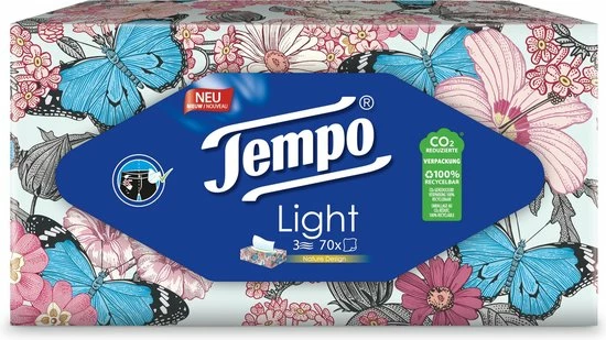 Goedkoopste ???? Tempo Light Box - 3-laags Tissues - 14 X 70 Stuks ???? 3 Goedkoopste ???? Tempo Light Box - 3-laags Tissues - 14 X 70 Stuks ????