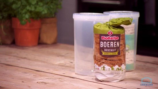 Korting ???? Lock&Lock Beschuitbus - Bewaardoos Voor Beschuit - Voorraadbussen - Set Van 2 Stuks - 1,9 Liter - Transparant ✨ 4 Korting ???? Lock&Lock Beschuitbus - Bewaardoos Voor Beschuit - Voorraadbussen - Set Van 2 Stuks - 1,9 Liter - Transparant ✨ - Afbeelding 2