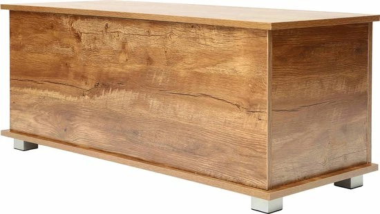 Top 10 ???? VDD Opbergkist - Speelgoedkist - Dekenkist - 100 Cm Breed - Vintage Bruin ???? 6 Top 10 ???? VDD Opbergkist - Speelgoedkist - Dekenkist - 100 Cm Breed - Vintage Bruin ???? - Afbeelding 4