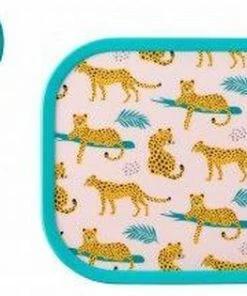 Aanbiedingen ❤️ Mepal – Lunchset Campus (sb + Lb) – Schoolbeker En Broodtrommel Voor Kinderen – Leopard – Bento Box - Lekvrij ????