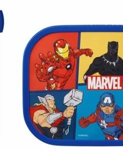 Coupon ???? Mepal – Lunchset Campus (sb + Lb) – Schoolbeker En Broodtrommel Voor Kinderen – Avengers – Bento Box - Lekvrij ????