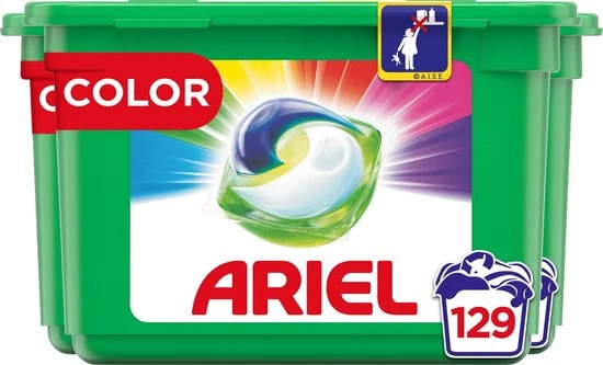 Beste deal ???? Ariel All In 1 Wasmiddel Pods Kleur Color - 3x43 Wasbeurten - Voordeelverpakking ???? 3 Beste deal ???? Ariel All In 1 Wasmiddel Pods Kleur Color - 3x43 Wasbeurten - Voordeelverpakking ????