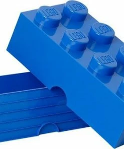 Korting ???? Opbergbox Brick 8, Blauw - LEGO ???? -Yoshiko Shop 550x337 1