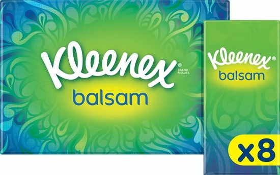 Uitgang ???? Kleenex Zakdoekjes - Balsam - Voordeelbox - 8 Pakjes X 10 Stuks - 80 Zakdoekjes ???? 7 Uitgang ???? Kleenex Zakdoekjes - Balsam - Voordeelbox - 8 Pakjes X 10 Stuks - 80 Zakdoekjes ???? - Afbeelding 5