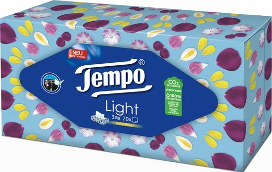 Goedkoopste ???? Tempo Light Box - 3-laags Tissues - 14 X 70 Stuks ???? 7 Goedkoopste ???? Tempo Light Box - 3-laags Tissues - 14 X 70 Stuks ???? - Afbeelding 5