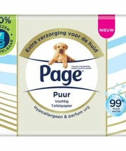 Promo ⌛ Page Puur Vochtig Toiletpapier - Extra Duurzaam Vochtig Wc Papier - 12 X 38 Stuks - Voordeelverpakking ???? -Yoshiko Shop 550x350 7