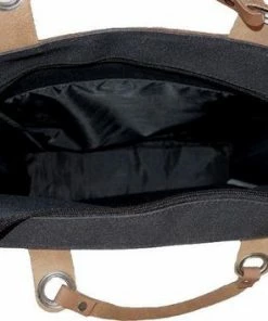 Hete verkoop ???? Merkloos Stevige Boodschappentas Met Leren Handvatten Zwart ✔️ -Yoshiko Shop 550x353 2