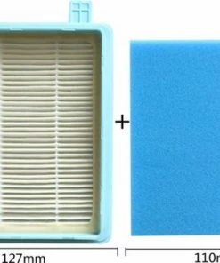 Korting ???? Europefans HEPA Filterset - Compatibel Met Philips PowerPro Compact/Active Series FC8058/01 Schuim Foam Motor Filter Set ???? -Yoshiko Shop 550x356 4