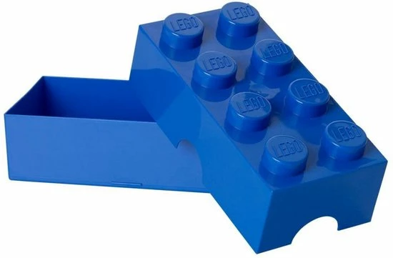 Goedkoop ???? LEGO Classic Lunchbox - Brick 8 - Blauw ???? 5 Goedkoop ???? LEGO Classic Lunchbox - Brick 8 - Blauw ???? - Afbeelding 3