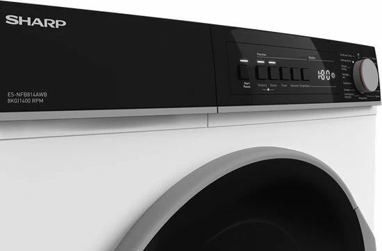 Kopen ???? Sharp ESNFB814AWBBX - Wasmachine 8 Kg ???? 9 Kopen ???? Sharp ESNFB814AWBBX - Wasmachine 8 Kg ???? - Afbeelding 7
