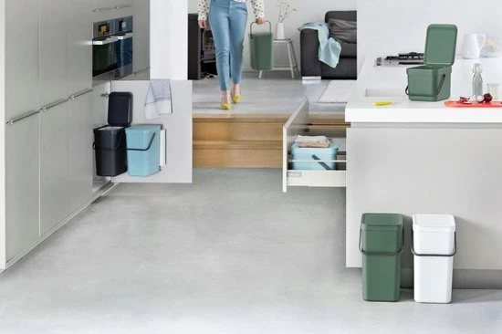 Beste Pirce ???? Brabantia Sort & Go Aanrecht Afvalbakje - 3 L - Fir Green ???? 12 Beste Pirce ???? Brabantia Sort & Go Aanrecht Afvalbakje - 3 L - Fir Green ???? - Afbeelding 10