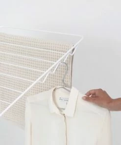 Hete verkoop ???? Brabantia HangOn Droogrek Inklapbaar - 25 Meter - Met Stang - White ⭐ -Yoshiko Shop 550x366 80