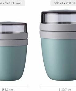 Aanbiedingen ???? Mepal – Lunchpot Ellipse – Praktische Muesli Beker To Go – Wit – Geschikt Voor Vriezer, Magnetron En Vaatwasser. ???? -Yoshiko Shop 550x371 5