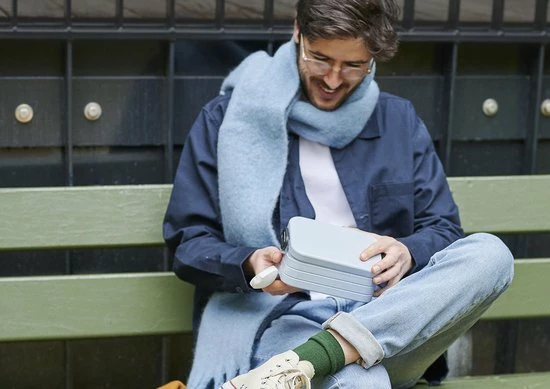 Coupon ✨ Mepal - Lunchbox Take A Break Midi – Geschikt Voor 4 Boterhammen – Wit – Lunchbox Voor Volwassenen ???? 7 Coupon ✨ Mepal - Lunchbox Take A Break Midi – Geschikt Voor 4 Boterhammen – Wit – Lunchbox Voor Volwassenen ???? - Afbeelding 5