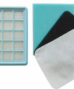 Korting ???? Europefans HEPA Filterset - Compatibel Met Philips PowerPro Compact/Active Series FC8058/01 Schuim Foam Motor Filter Set ????