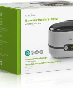 Beste Pirce ???? Nedis Ultrasone Juwelenreiniger | 130 Mm | 200 Mm | 125 Mm | Netvoeding | 230 V AC 50 Hz | Euro / Type-C (CEE 7/16) | Wit | Kunststof ✨ -Yoshiko Shop 550x408 2